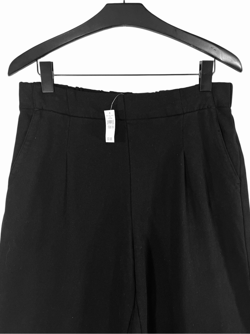NWT Aerie New Heights Fleece Trouser in Black Size Medium Regular - Picture 8 of 13